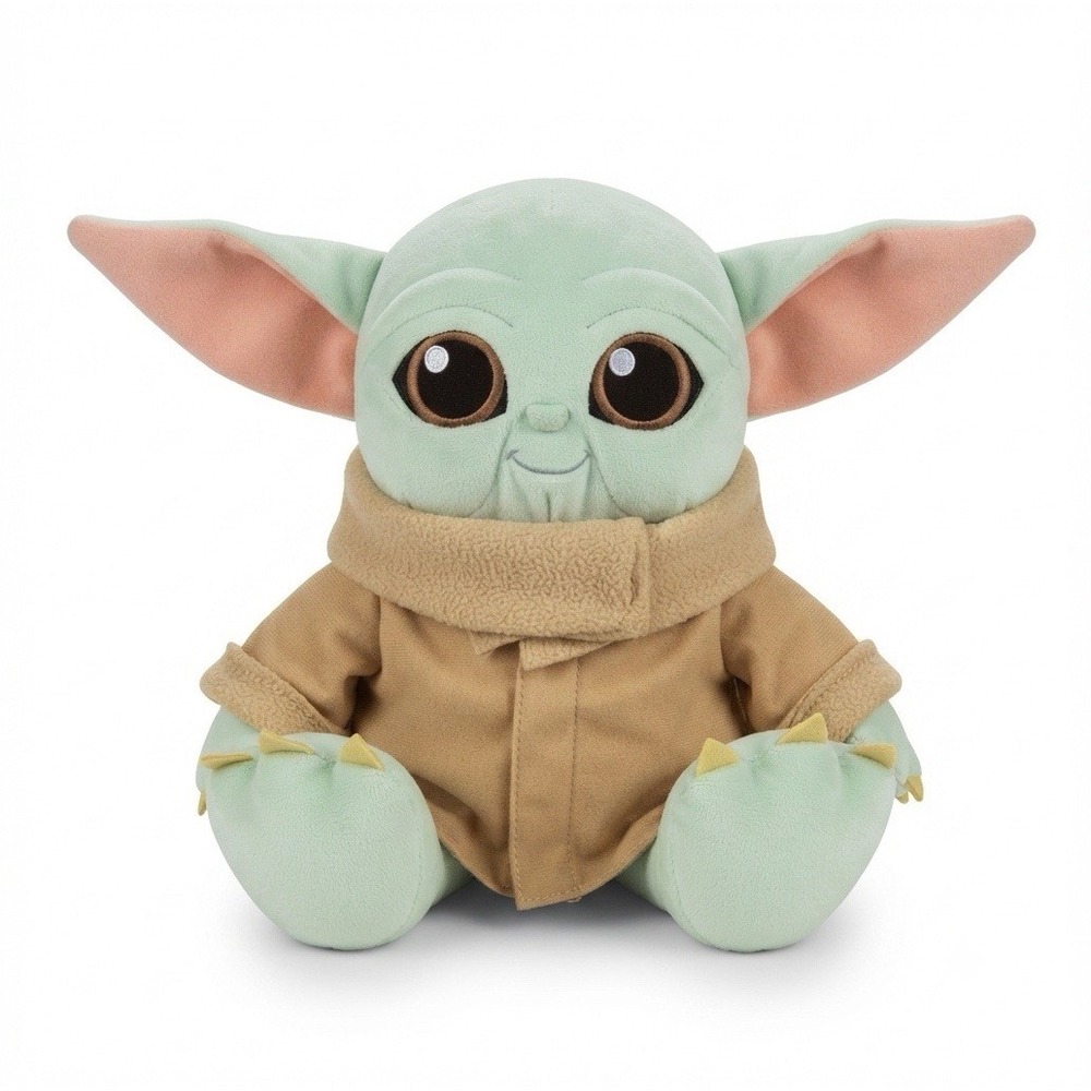 Star Wars The Mandalorian Grogu Baby Yoda Plush Stuffed Animal Toy 10"